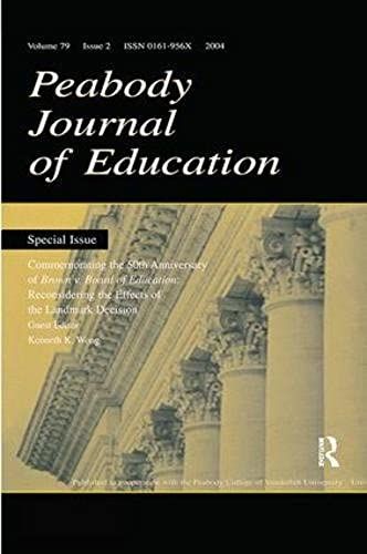 Commemorating The 50th Anniversary Of Brown V. Board Of Education: