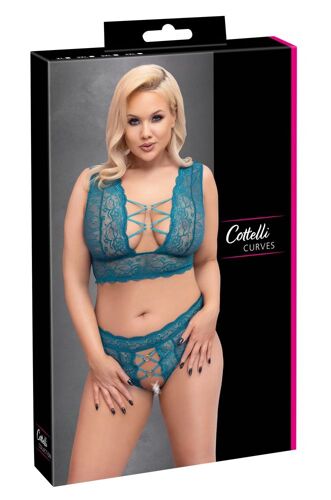 Bra Set Teal 4xl