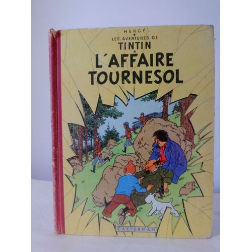 Les Aventures De Tintin "L'affaire Tournesol" - B19 - 1956 Eo