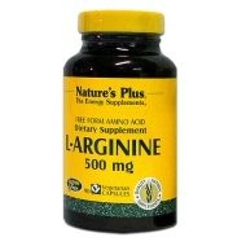 L Arginine 500mg - 90 Gelules Natures Plus 