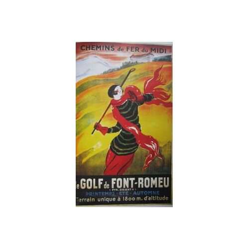 Affiche Golf Font Romeu
