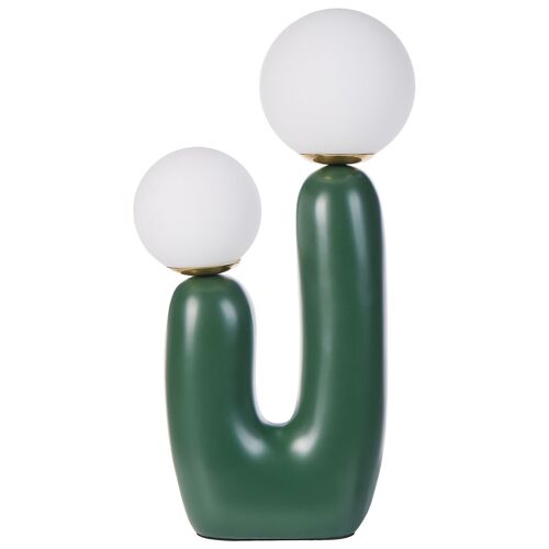 Lampe À Poser Tulun Vert Foncé