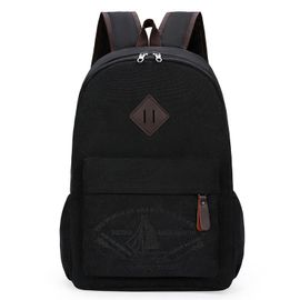 Sac À Dos En Toile Pour Un Usage Quotidien Le Noir