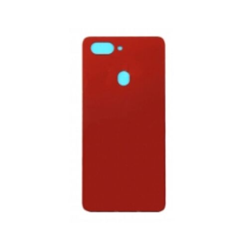 Vitre Arrière ( Cache Batterie) Avec Adhésive Pour Oppo R15 Rouge