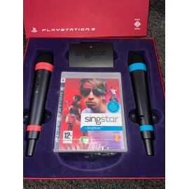 Coffret Collector Singstar Ps3 ,2 Micros Sans Fil + 3 Jeux