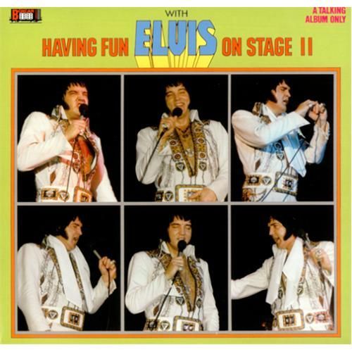 Having Fun With Elvis On Stage Vol.2- 33 Tours Lp 25 Cm Rare !
