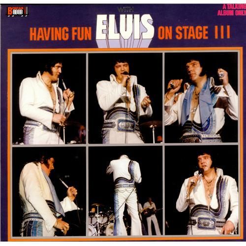 Having Fun With Elvis On Stage Vol.3- 33 Tours Lp 25 Cm Rare !