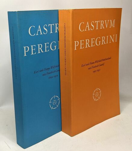 Karl Und Hanna Wolfskehl Briefwechsel Mit Friedrich Gundolf - Vol.1/ 1899-1931+ Vol.2 1905-1931