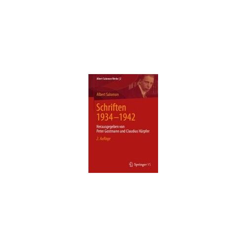 Schriften 1934 - 1942