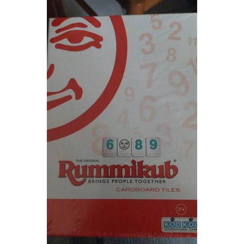 Rummikub 6089 Cardboard Tiles