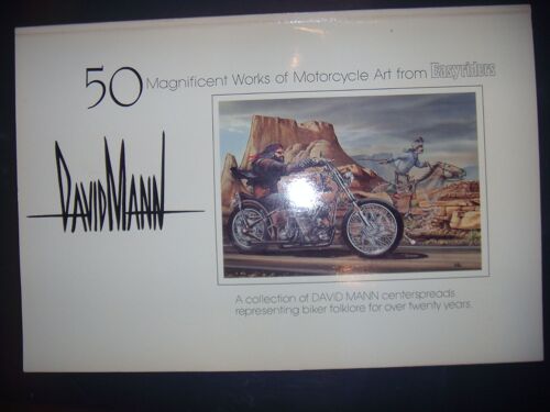 David Mann : 50 Magnificent Works Of Motorcycle Art From Easyriders, 1987