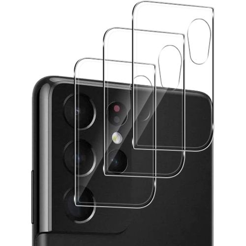 Vitre protection ecran arriere pour Samsung Galaxy S21 Ultra Verre trempé incassable lot de [X3] Tempered Glass