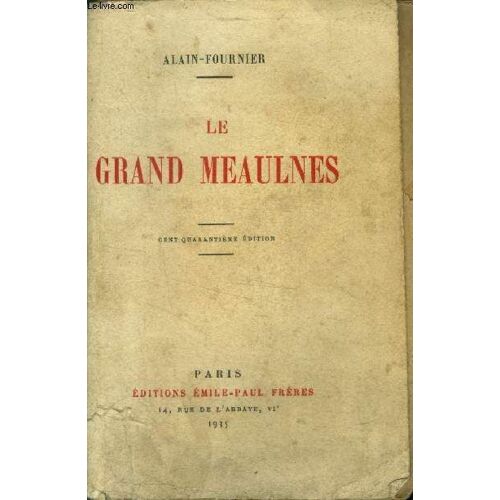 Le Grand Meaulnes