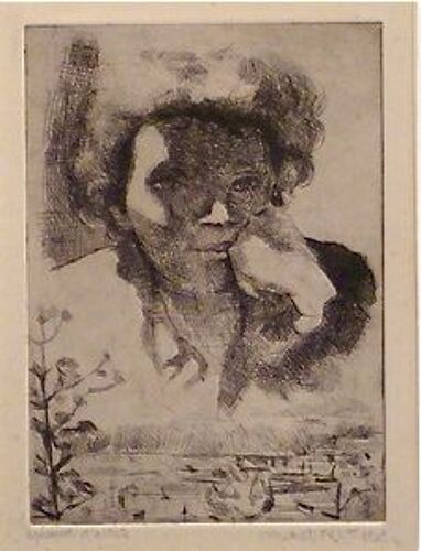 Le Rêve (Jean Vimenet, Alger, 1954), Eau-Forte Signée Et Numérotée