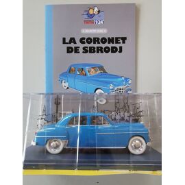 Hachette – Voiture Tintin 1/24 La Coronet De Sbrodj + Fascicule N°45 – Collection