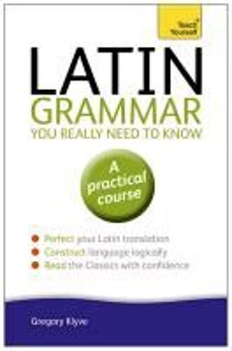 Latin Grammar You Really Need To Know: Teach Yourself