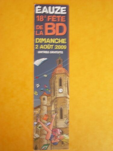 Marque-Page "Fête De La Bd D'eauze" (Illustration Ernst - 2009)