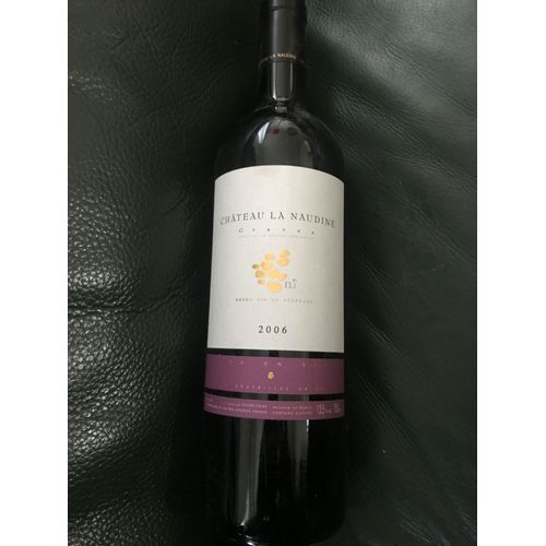 Grand Vin De Bordeaux Chateau La Naudine Graves 2006 - 750 Ml