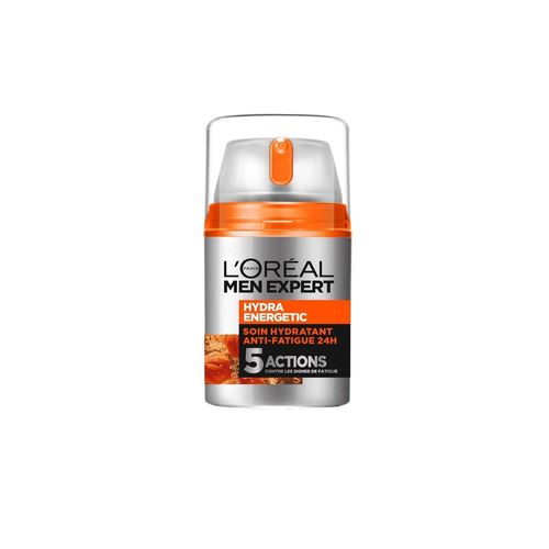 Men Expert Hydra Energetic - L'oréal Paris - Soin Hydratant Anti-Fatigue 24h Visage Homme 