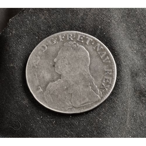 Pièce Monnaie Écu Aux Oliviers 1730 En Argent