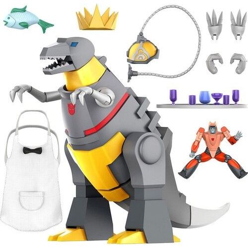 Super7 - Transformers Ultimates! Wave 2 - Grimlock [Dino Mode] [Collectables] Ltd Ed, Figure, Action Figure, Collectible