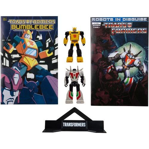 Transformers - Page Punchers - Bumblebee And Wheeljack 3" Figures With Comics 2-Pack [Collectables] Action Figure
