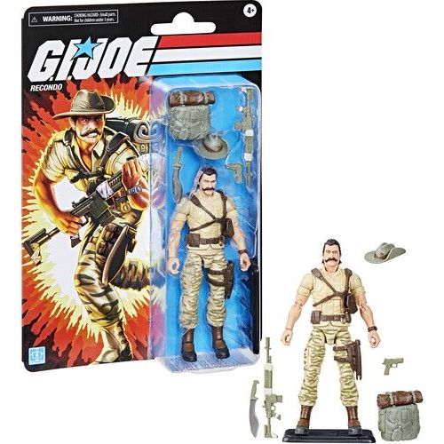 Hasbro Collectibles - G.I. Joe - Classified Series - Retro Cardback Recondo [Collectables] Action Figure, Collectible