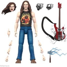 Metallica - Super7 - Cliff Burton Ultimates! Wave 2 - Superhero Poster [Collectables] Action Figure, Figure, Collectible
