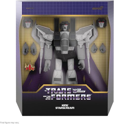 Super7 - Transformers - Ultimates! Wave 5 - King Starscream (Fallen) [Collectables] Action Figure, Figure, Collectible
