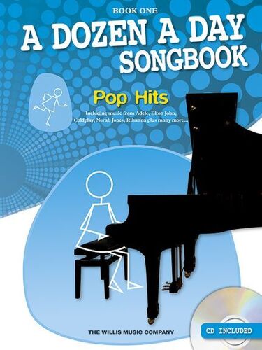 A Dozen A Day Songbook: Pop Hits - Book One + Cd