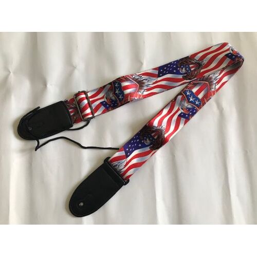 Sangle Guitare Nylon Motifs Américain