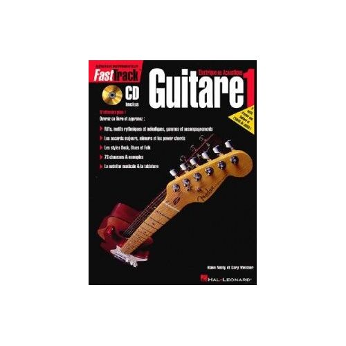 Fasttrack Guitar Method - Book 1 - French Edition (Book/Online Audio)