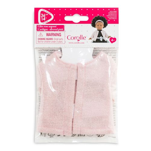 Ma Corolle Mc Gilet Rose Argente