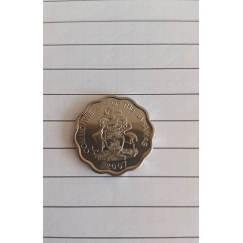 Lot De 10 Pièces De 10 Centimes Des Bahamas Datant Toutes De L'année 2007.