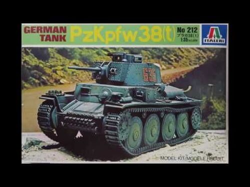 Pzkpfw 38t 212-Italeri