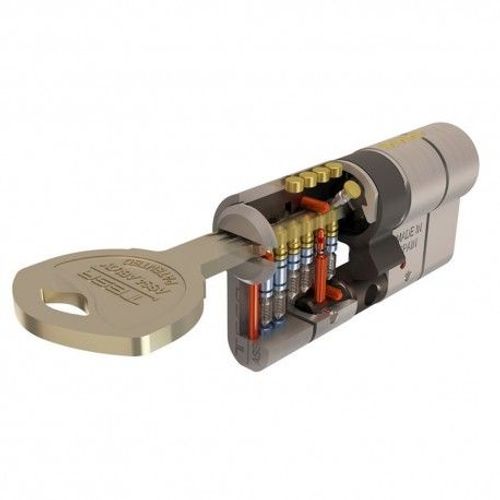 Cylindre Tesa seguridad T70 30x40 Latoné Long Leva
