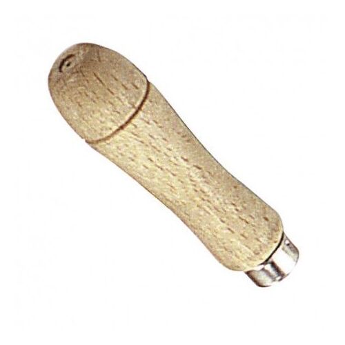Manche en bois lime 100 mm (Virole inoxydable)