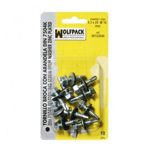 Vis Foret 4,8x19-8 mm. (20 Pièces)