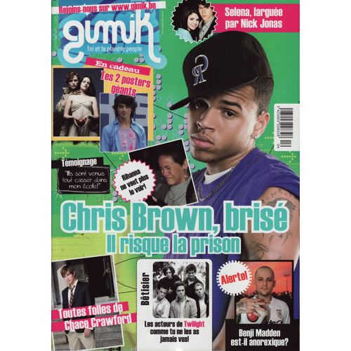 Gimik (Belge) / 25-02-2009 N°4 : Chace Crawford (2p) - Jonas Brothers (1p) - Lily Allen (2p)