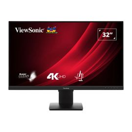ViewSonic VG3208-4K - Écran LED - 32" (31.5" visualisable) - 3840 x 2160 4K @ 60 Hz - VA - 300 cd/m² - 3000:1 - HDR10 - 4 ms - 2xHDMI, DisplayPort