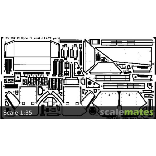Eduard 35207 Panzer Iv Auf J-Eduard