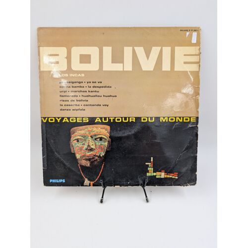 Vinyle 33 Tours Bolvie : Los Incas (Voyages Autour Du Monde) Poussiganga, Ya Se Va… Avec Fourreau (Fourreau Abîmé)