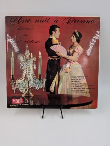 Vinyle 33 Tours Une Nuit À Vienne : Orchestre Des "101" Violons (Vienne, Ville Exquise…) Avec Fourreau