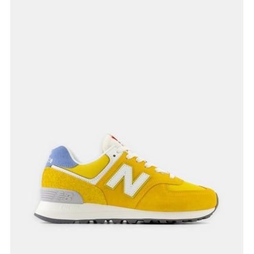 New Balance - Baskets Basses 574 En Cuir - Multicolore - 37