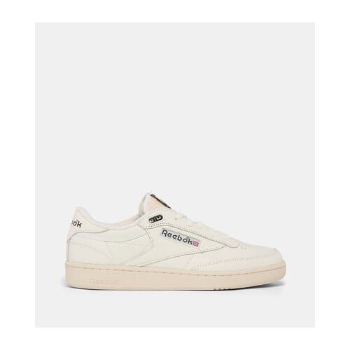 Reebok Tennis Basses Club C 85 Vintage En Cuir Unisexe Beige