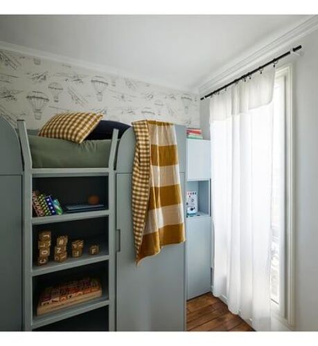 Madura - Rideau panneau LOU - Blanc