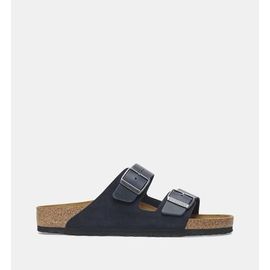 Birkenstock Mules Arizona 2 En Cuir Bleu