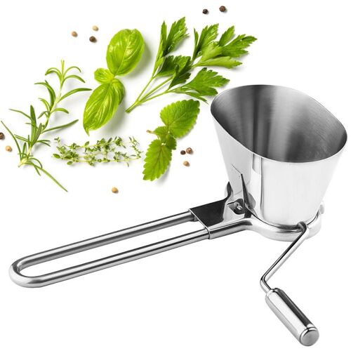 Hachoir À Coriandre En Acier Inoxydable, Broyeur D'herbes, Pour Persil, Râpe À Légumes, Ustensile De Cuisine, Accessoires