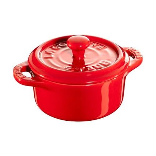 Staub - Mini Cocotte Ronde Ø10 Cm Cerise - Rouge