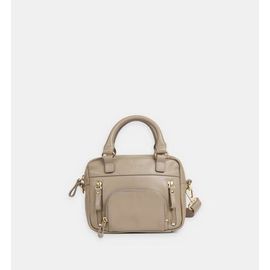 Nat & Nin - Mini sac besace Micro Macy - Beige